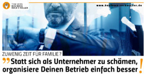 Read more about the article Zu wenig Zeit für die Familie?